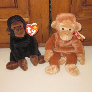 Beanie Babies Monkey Congo Bongo Bundle